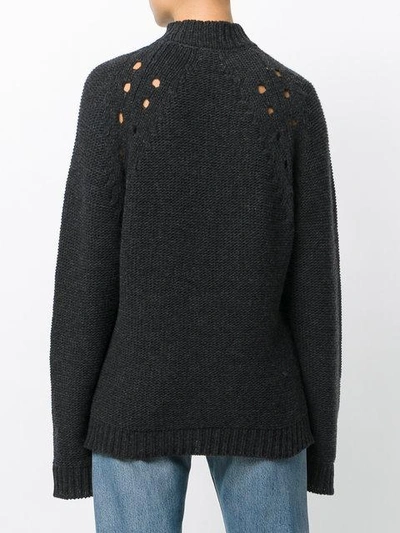 Shop Fine Edge Mock Neck Jumper