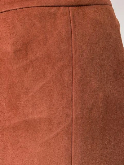 Shop Theory Slim-fit Trousers  In W61 Brown Russet