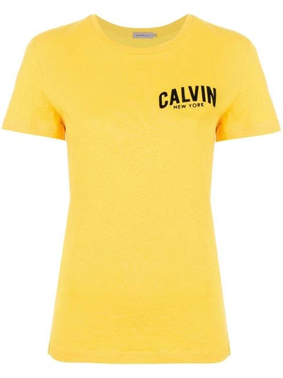 Shop Calvin Klein Jeans Est.1978 Logo Patch T-shirt