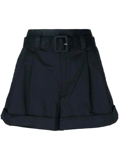Shop Marc Jacobs Belted Shorts - Black