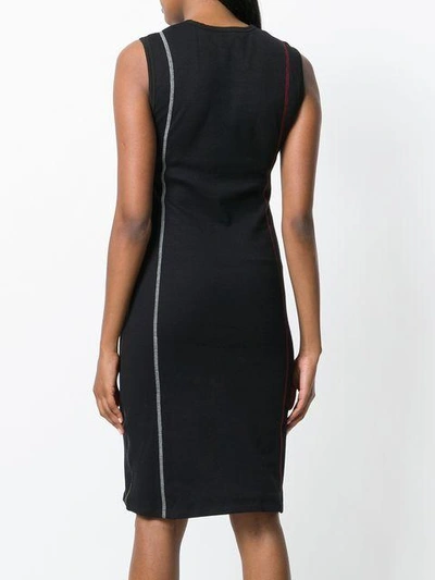 Shop Alyx 1017  9sm Ribbed Jersey Dress - Black