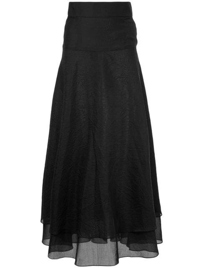Shop Bambah Delicate Skirt In Black