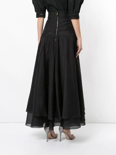 Shop Bambah Delicate Skirt In Black