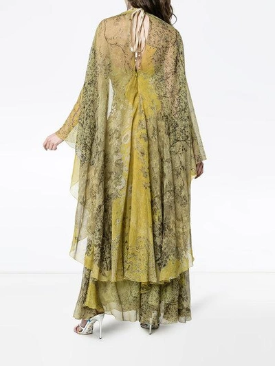 Shop Etro Paisley Embellished Silk Gown