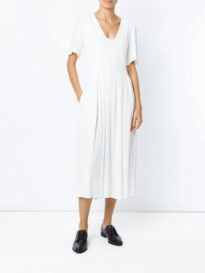 Shop Alcaçuz Midi Dress - White