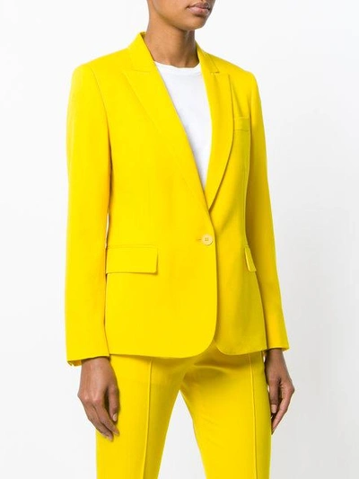 Shop Stella Mccartney Tailored Jacket - Yellow