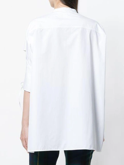 Shop Ports 1961 Side Tie Blouse - White