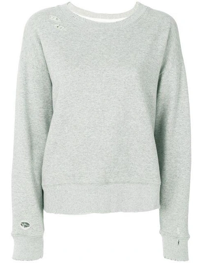 Shop Rta Long-sleeve Fitted Sweater