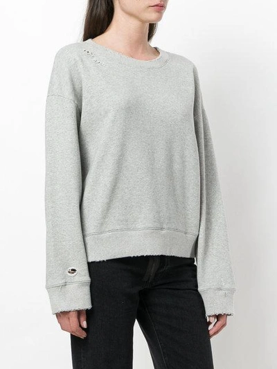 Shop Rta Long-sleeve Fitted Sweater