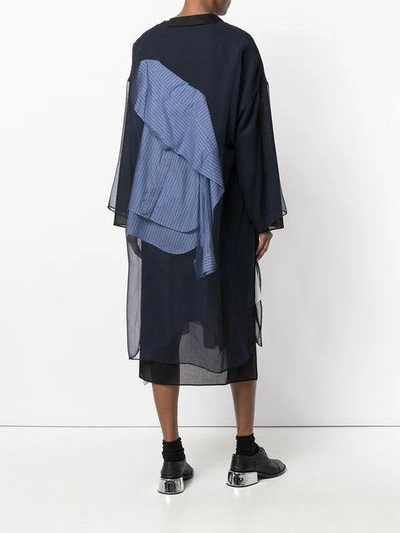 Shop Enföld Panelled Chiffon Robe