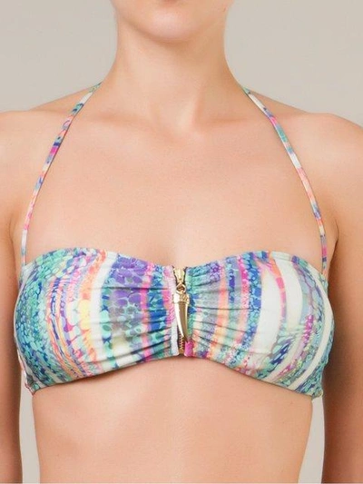 Shop Brigitte Bandeau Bikini Set In Multicolour