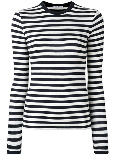 Shop Max Mara Striped Top - Blue