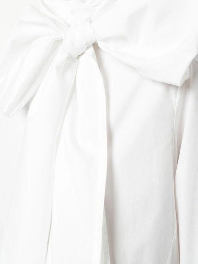 Shop Gustavo Lins Lavalière Shirt In White
