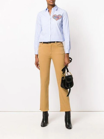 Shop Etro Straight Leg Jeans