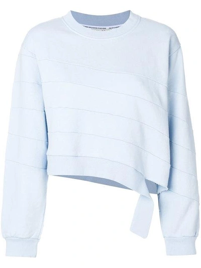 Shop Each X Other Ripped Asymmetric Sweatshirt