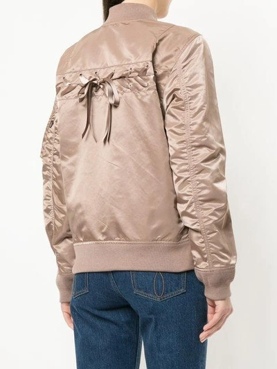 Flight bomber jacket