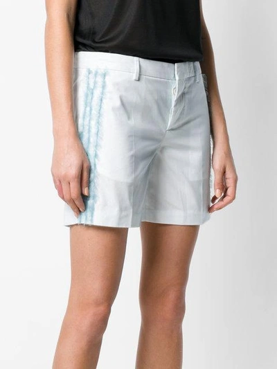 Shop Dsquared2 Tinsel Detail Shorts - White