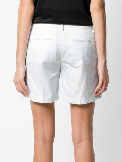 Shop Dsquared2 Tinsel Detail Shorts - White