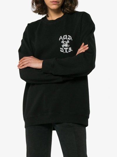 Shop Adaptation Welcome To Dogtown Sweatshirt In Black