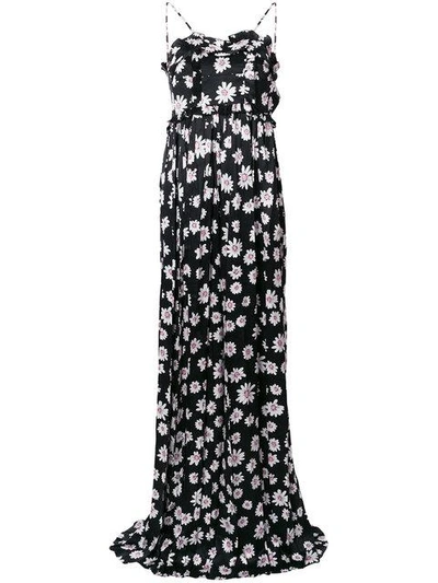 Shop Balenciaga Bal Summer Gown - Black