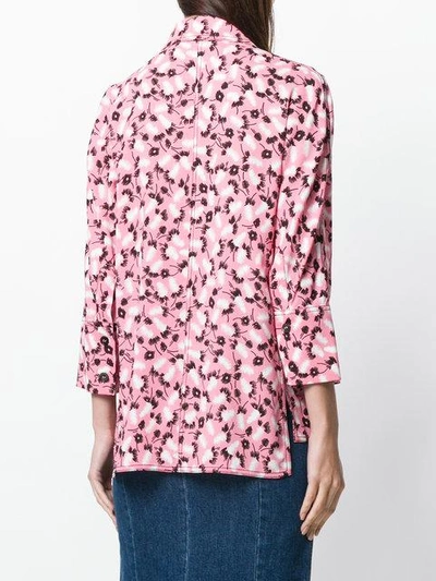 Shop Marni Floral Printed Shirt