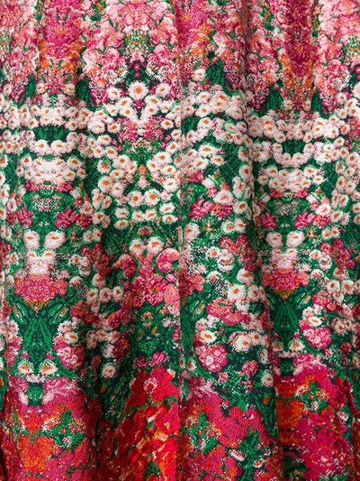 Shop Alexander Mcqueen Floral Printed Dress