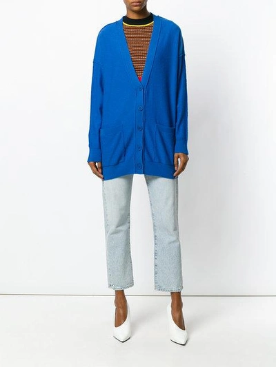 Shop Stella Mccartney Azure Cardigan - Blue