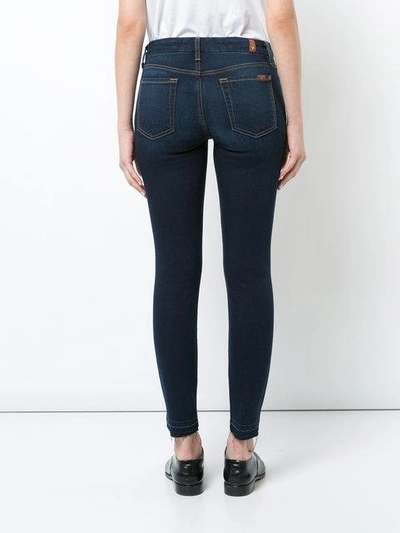Shop 7 For All Mankind Skinny Jeans - Blue