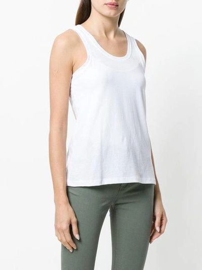 Shop Frame Washed Out Tank Top - White