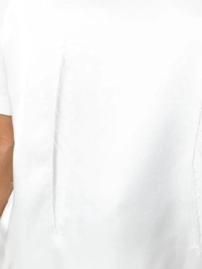 Shop Mm6 Maison Margiela Loose Fit Layered T-shirt - White
