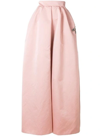 Shop Rochas Full Dragonfly Patch Skirt