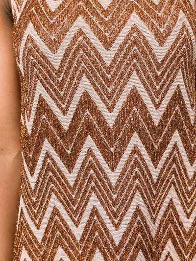 Shop Antonino Valenti Embroidered Fitted Dress - Metallic