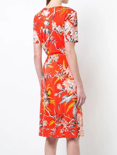 Shop Diane Von Furstenberg Floral Wrap Dress