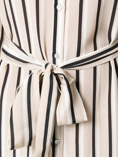 Shop Asceno Twin Stripe Shirt Dress