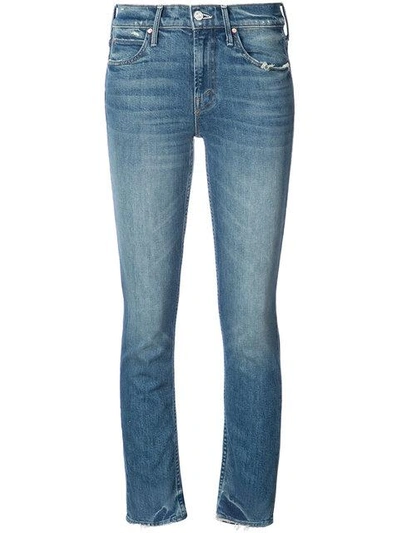 Shop Mother Skinny Ankle In Blue