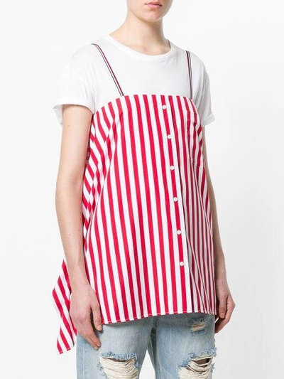 Shop Tommy Hilfiger Striped Camisole In Red
