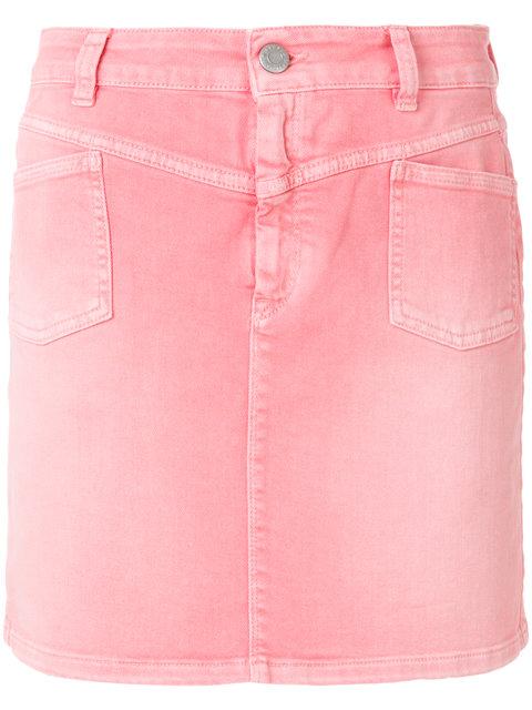 Closed Ombré Denim Skirt - Pink | ModeSens