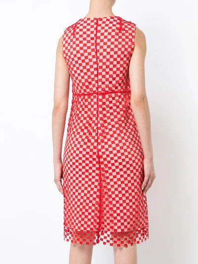 perforated dress