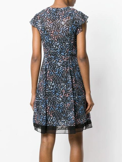 Shop Coach X Keith Haring Minikleid - Blau