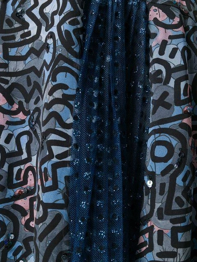 Shop Coach X Keith Haring Minikleid - Blau