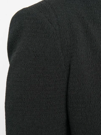 Shop Chloé Asymmetric Blazer In Black