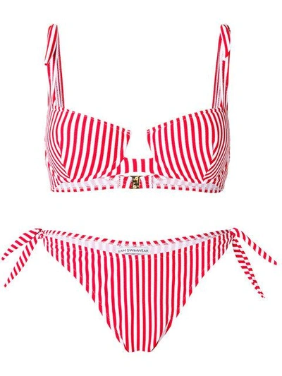 Shop Sian Swimwear Ludi Bikini In Red