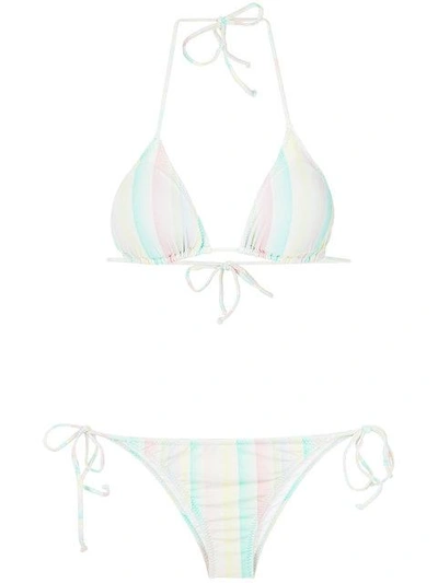 Shop Isolda Bikini Set In Multicolour