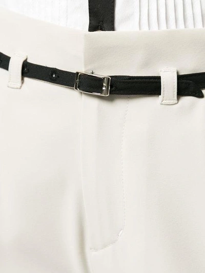 Shop Guild Prime Belted Tailored Trousers - White