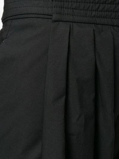 Shop Philosophy Di Lorenzo Serafini Cropped Harem Pants In Black