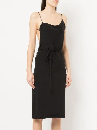 Shop Kacey Devlin Asymmetric Wrap Dress - Black