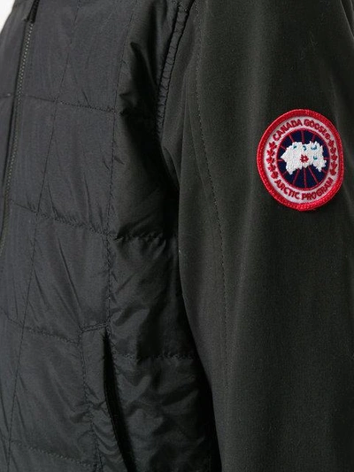Shop Canada Goose Zipped Padded Jacket
