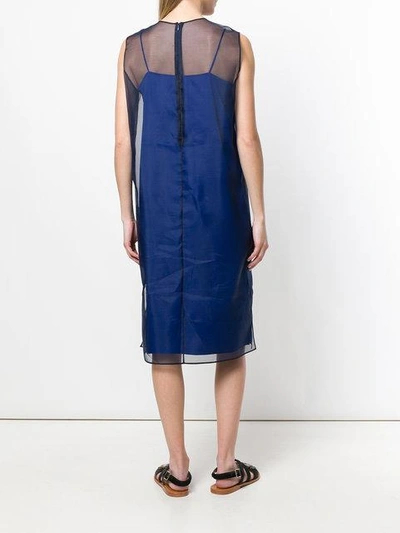 Shop Demoo Parkchoonmoo Flared Midi Dress - Blue