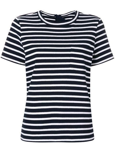 Shop Sacai Striped Breton T-shirt