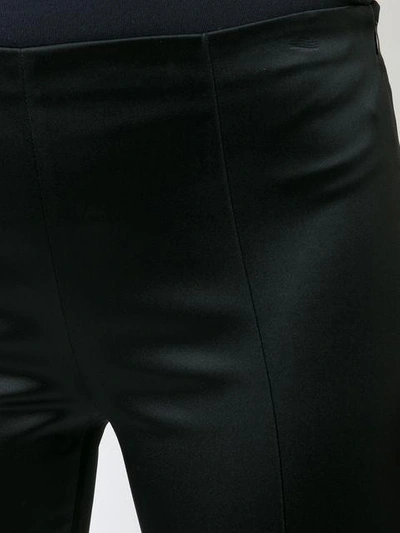 Shop The Row Flared Cropped Trousers - Black